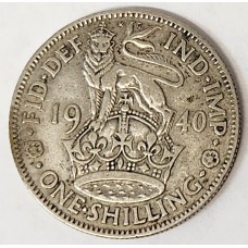 GREAT BRITAIN UK 1940 . ONE 1 SHILLING